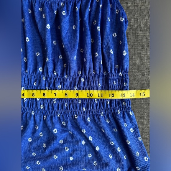 MyStyle | Blue Floral Print MIni Dress - Picture 5 of 6